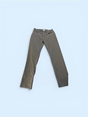 Frame Denim Gray Straight-Leg Chinos